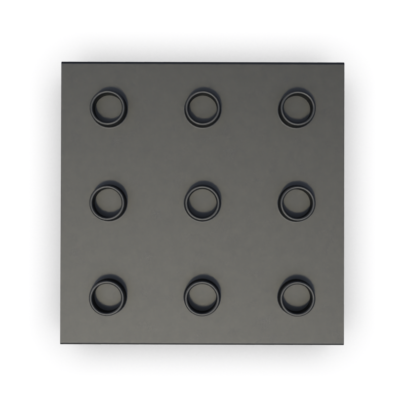 Rack de Almacenamiento Barra Olímpica 9pcs de Suelo / HWM® — vista 4