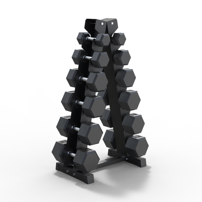 Rack de Almacenamiento Mancuernas 6 pares Vertical / HWM® — vista 3