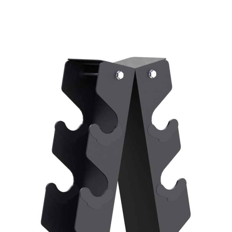 Rack de Almacenamiento Mancuernas 6 pares Vertical / HWM® — vista 6