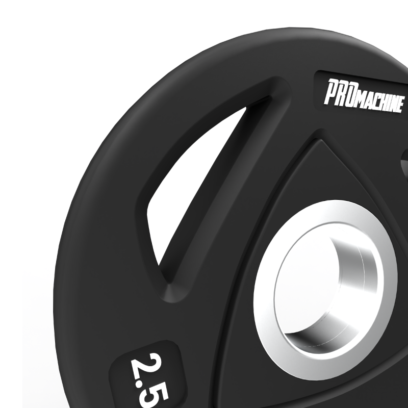 Par Discos Olímpicos Grip Rubber 2.5kg / PROmachine — vista 3