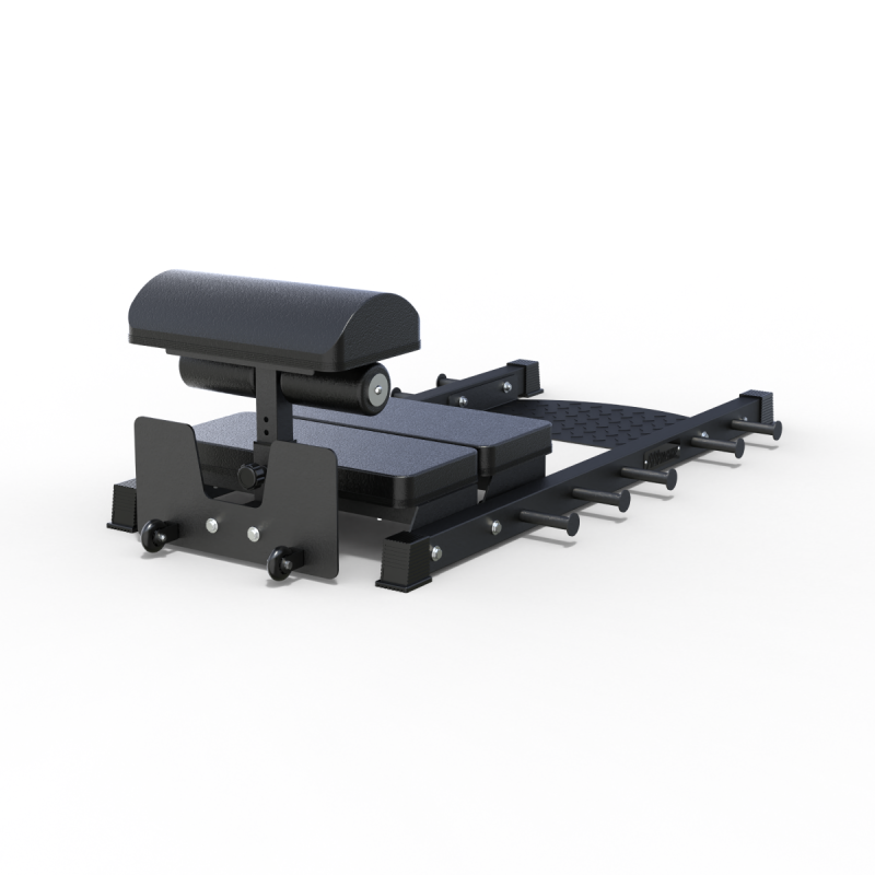 Banco Hip Thrust/Nordic Curl ZR Series / PROmachine — vista 3
