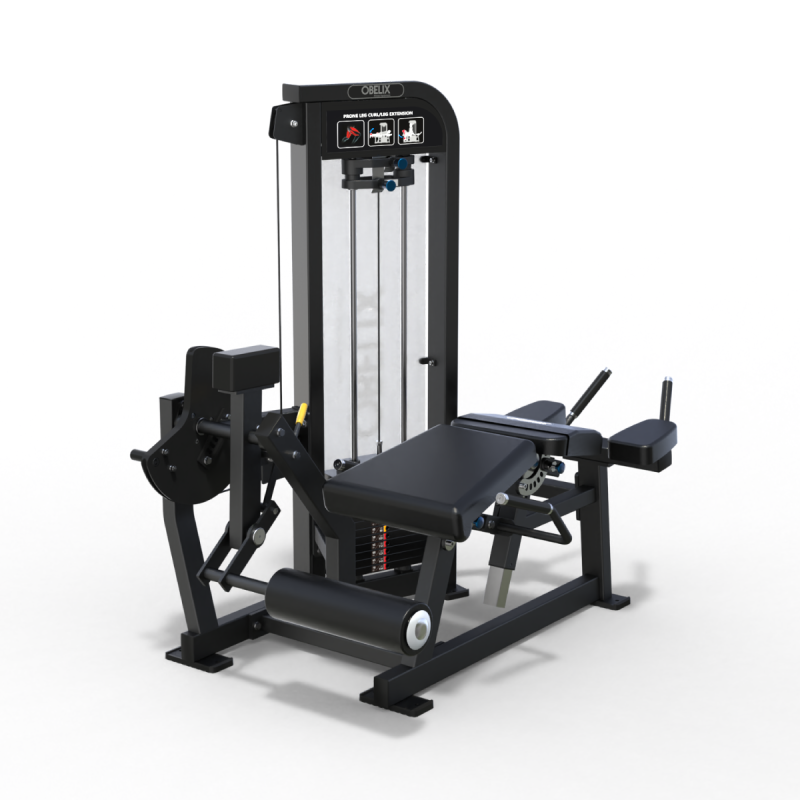 Dual Cuádriceps / Femoral Acostado MO 2.0 / Obelix® — vista 2