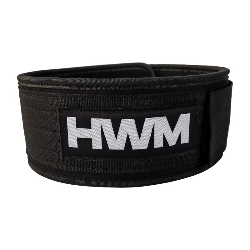 Cinturón de Levantamiento Straight Black / HWM — vista 4