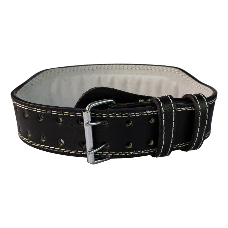 Cinturón de Levantamiento Black Leather / HWM — vista 2
