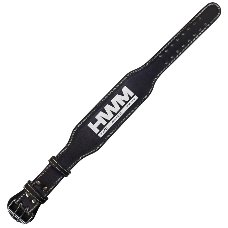 Cinturón de Levantamiento Black Leather / HWM — vista 3