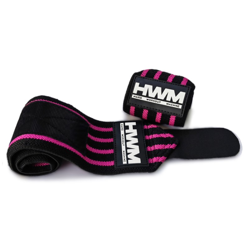 Muñequeras Elásticas Pink (Par) / HWM — vista 2