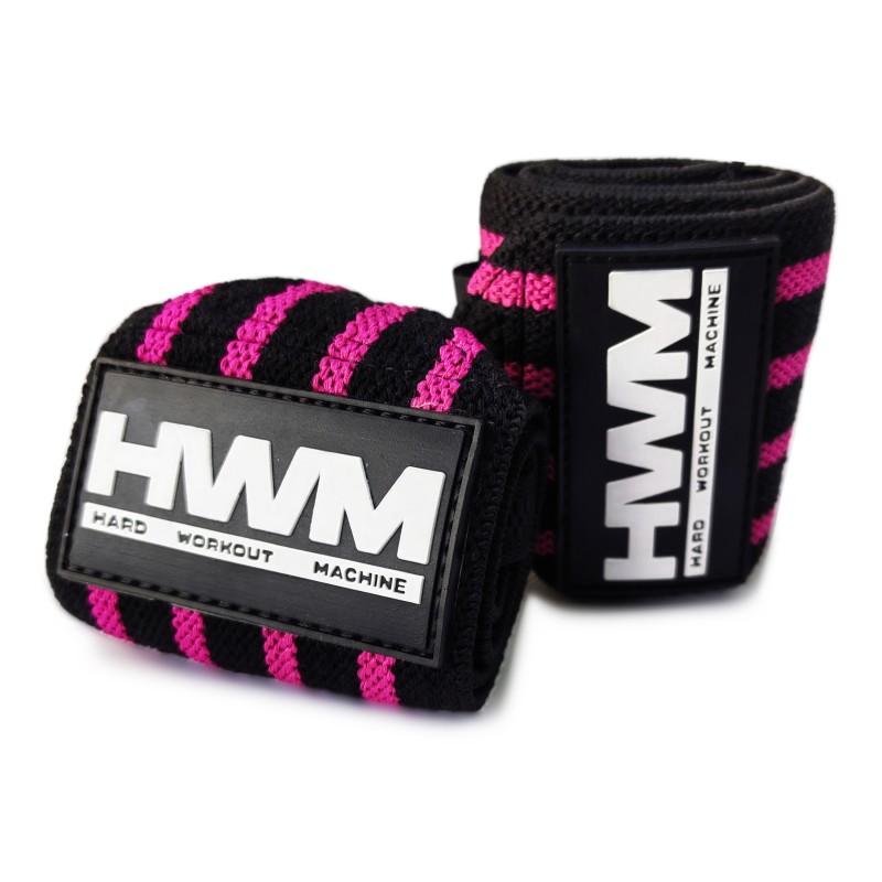 Muñequeras Elásticas Pink (Par) / HWM — vista 3