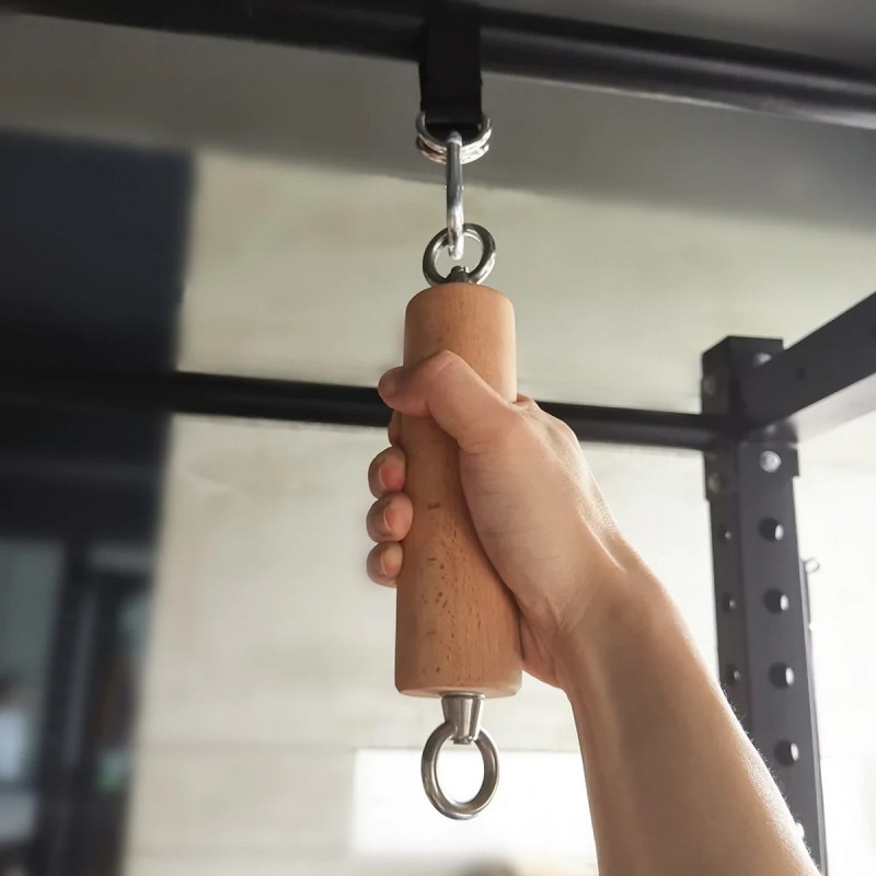 Par Agarres OCR Pull Up Bars de Madera 50mm / Araknido — vista 3