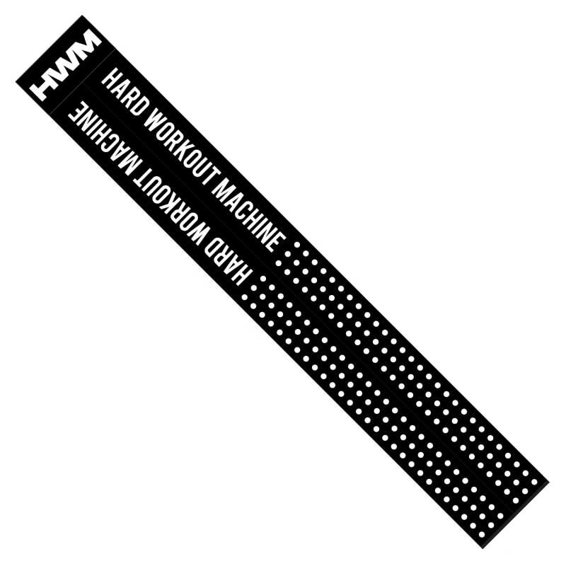 Par Correas de Levantamiento V-Lifting Straps Negro / HWM® — vista 2