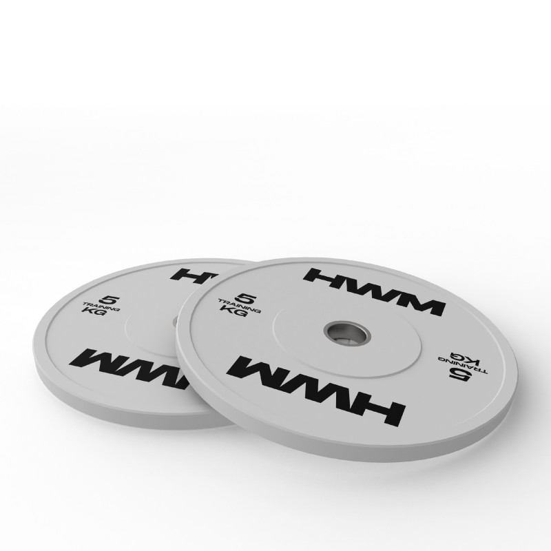 Par Bumper Plates Full Color 5kg / HWM® — vista 2