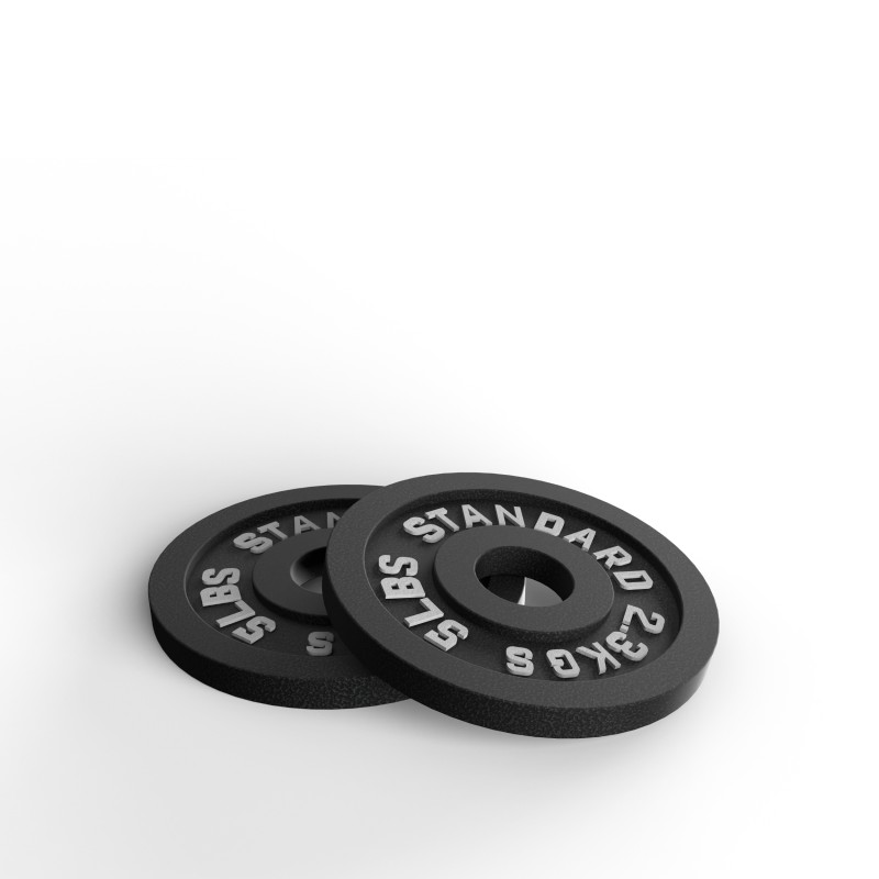 Par Discos Olímpicos 5lb / Barbell Standard — vista 2