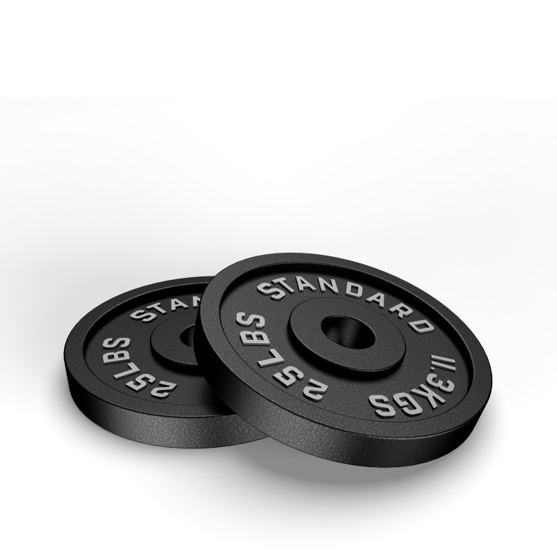 Par Discos Olímpicos 25lb / Barbell Standard — vista 2