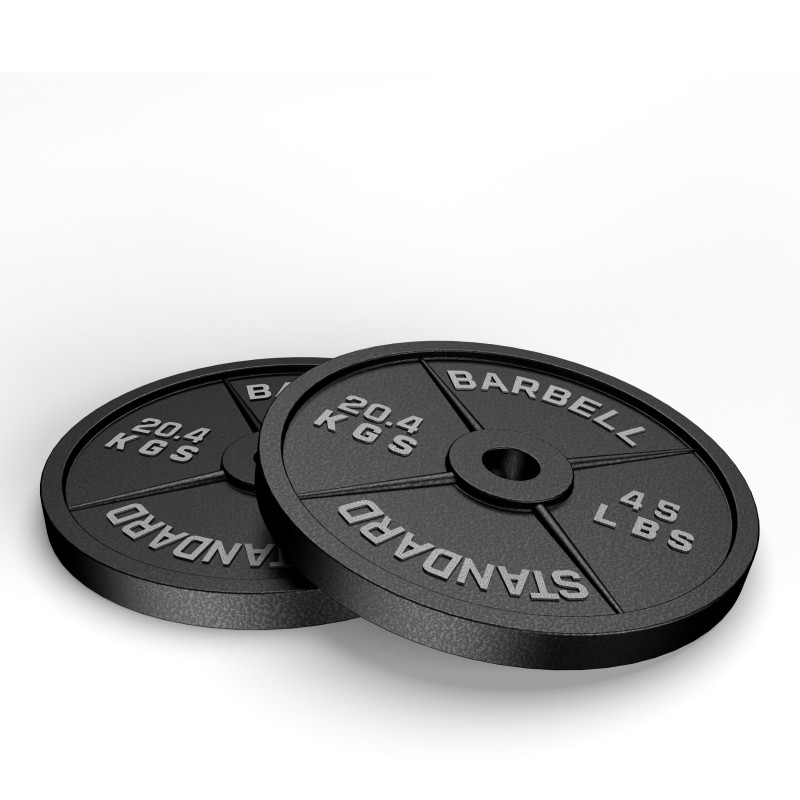 Par Discos Olímpicos 45lb / Barbell Standard — vista 2