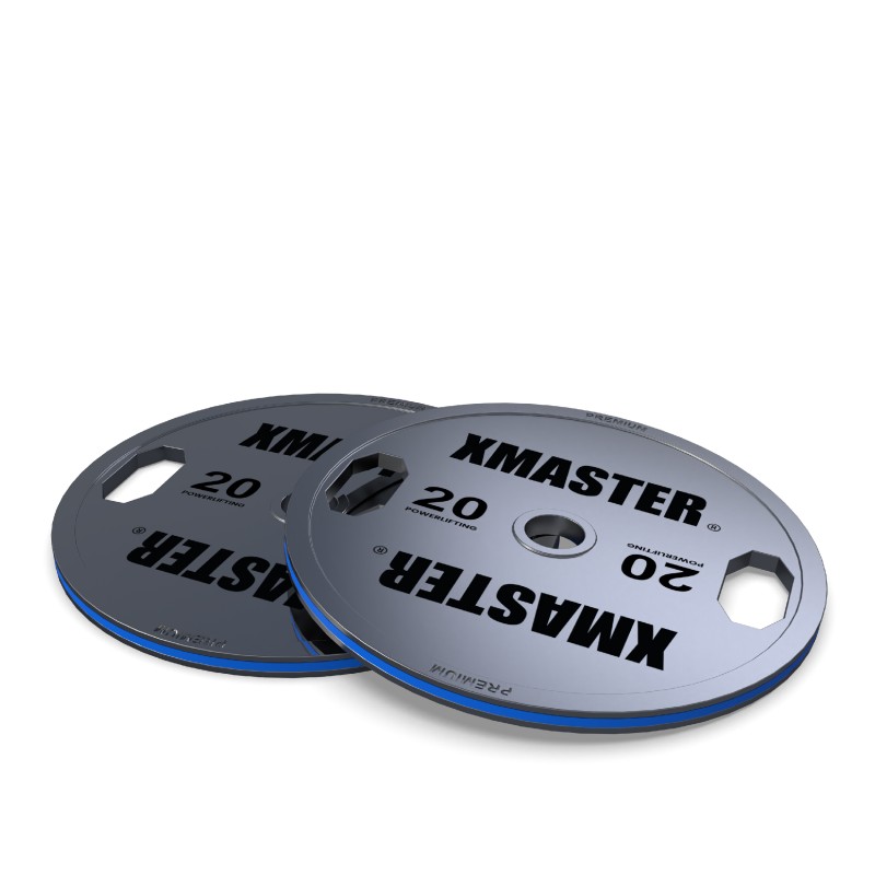 Par Discos Powerlifting Premium Grip 20kg / XMASTER — vista 2
