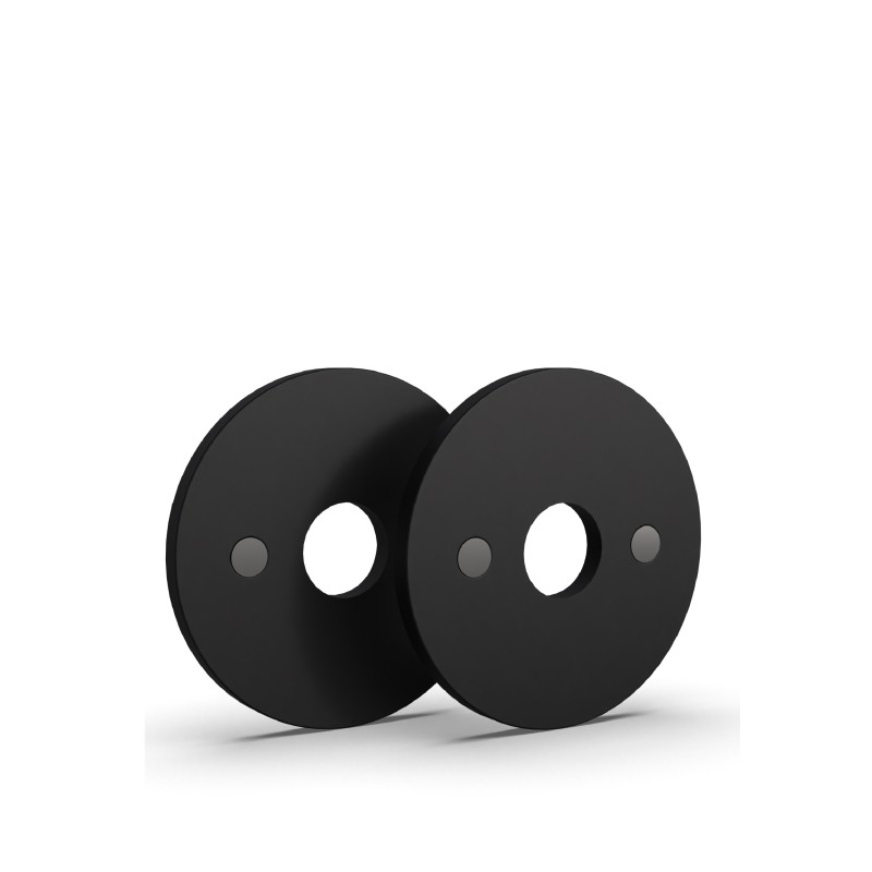 Par Discos Calibrados Powerlifting 2.5kg Negro / XMASTER — vista 3