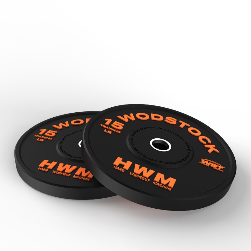 Par Bumper Plates 15lb Wodstock Edición Limitada / HWM — vista 2