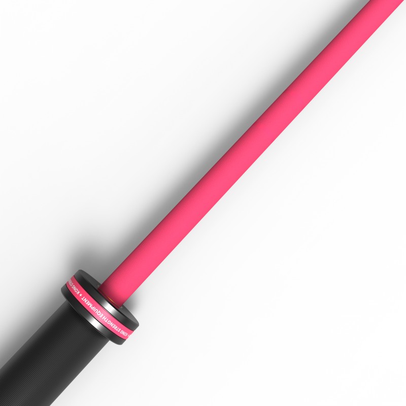 Barra Olímpica Cerakote Pink 15kg / KONG — vista 3