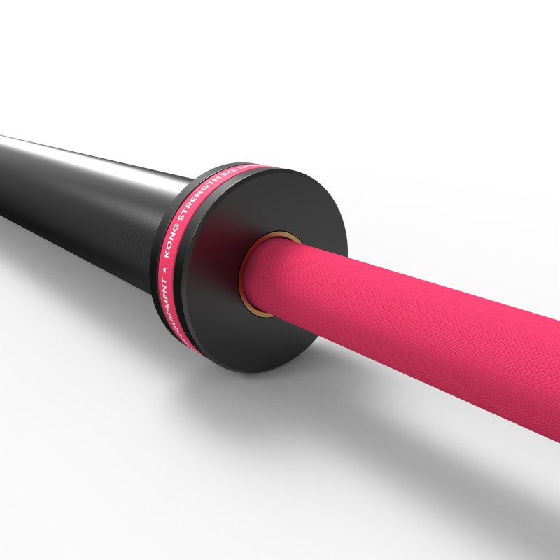 Barra Olímpica Cerakote Pink 15kg / KONG — vista 4