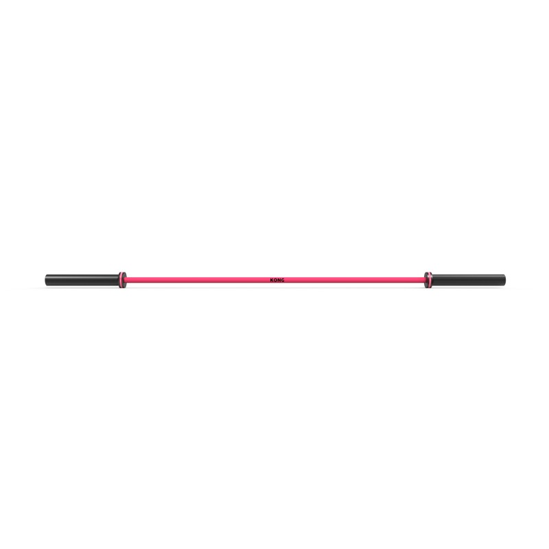 Barra Olímpica Cerakote Pink 15kg / KONG — vista 6