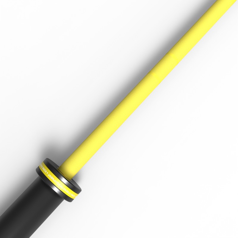 Barra Olímpica Cerakote Amarillo 15kg / KONG — vista 3