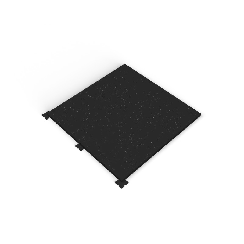 Pack 4 Pisos de Caucho Interlock 50x50cm x 20mm / Incluye Conectores — vista 2