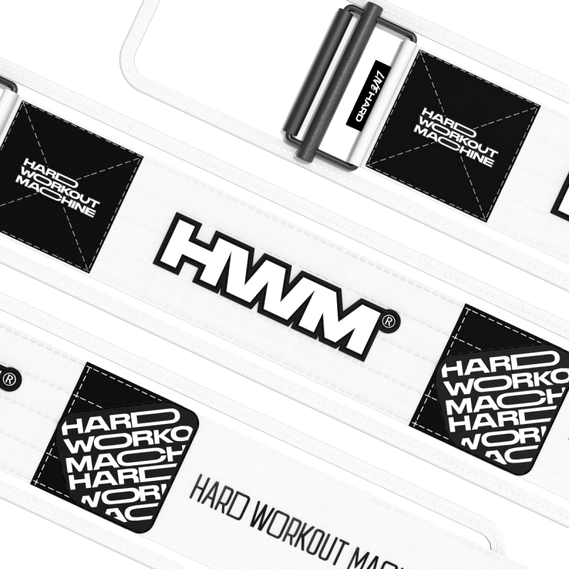 Cinturón de Levantamiento IconLift 1.0 Blanco | HWM®