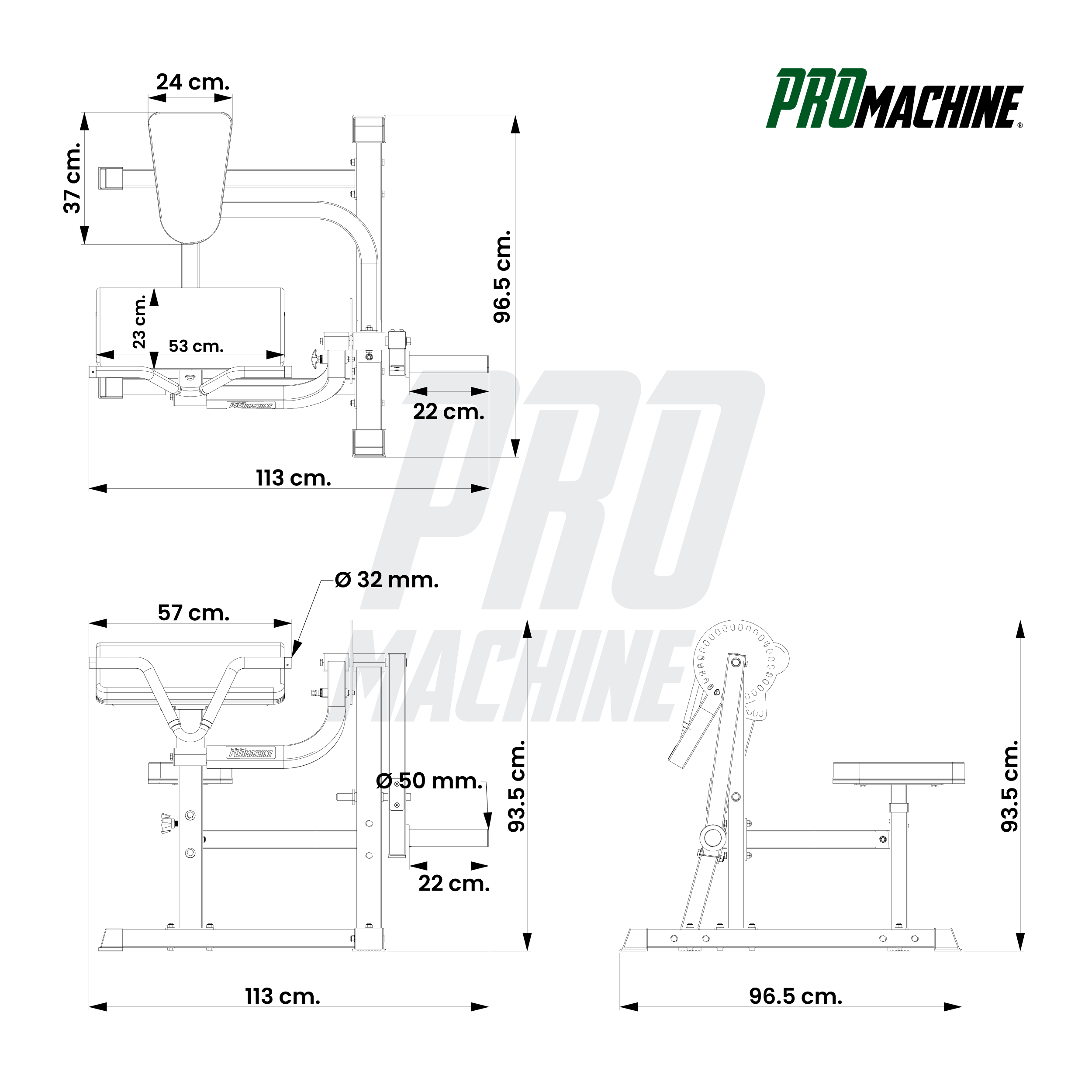 Dual Bíceps/Tríceps ZR Series / PROmachine — vista 5