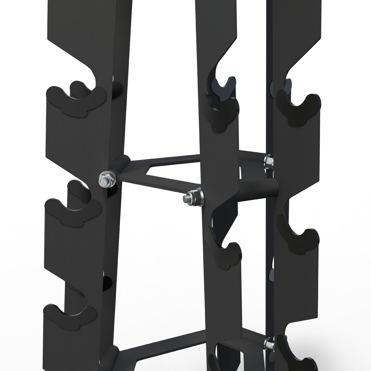Rack de Almacenamiento Mancuernas 12 Pares Vertical / HWM® — vista 5