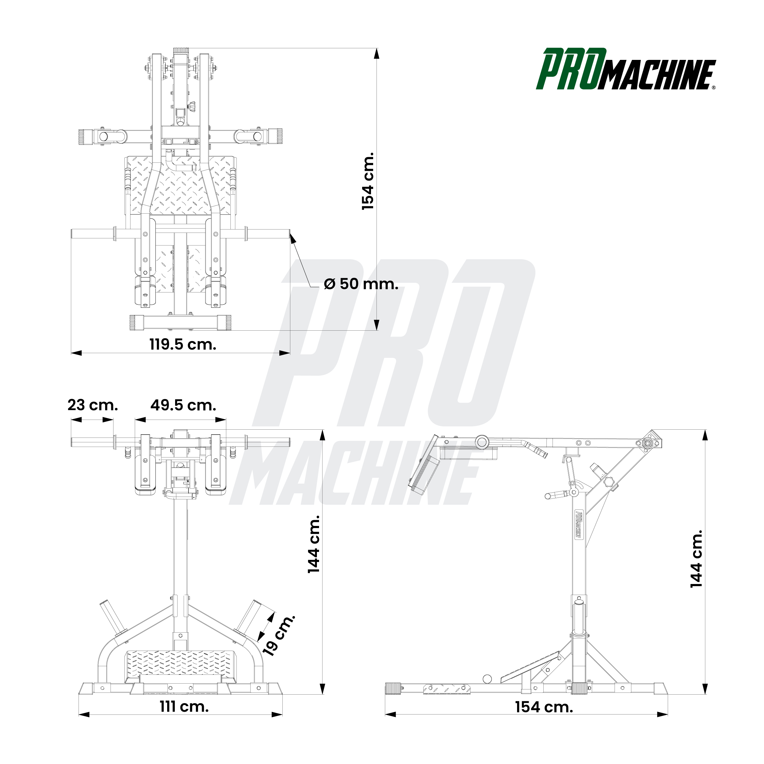 Squat Machine ZR Series / PROmachine — vista 6