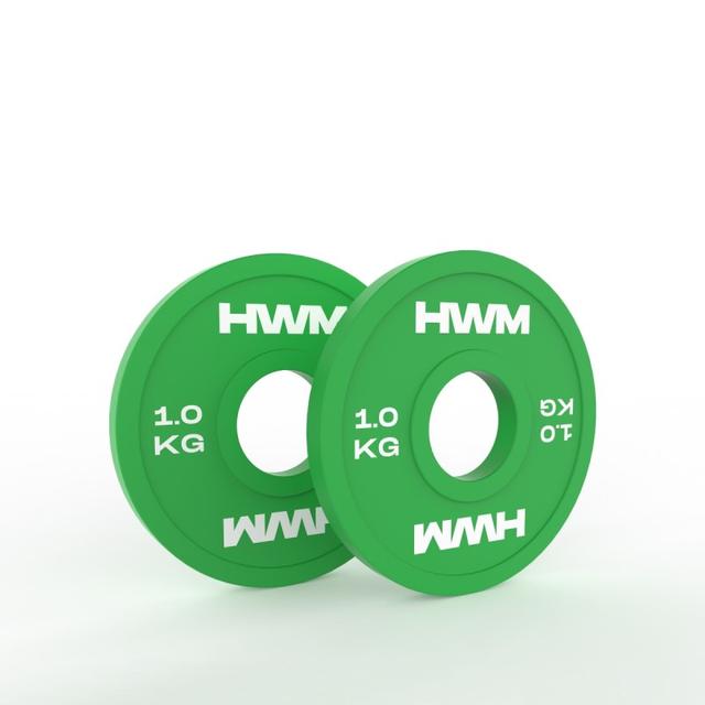 Par Discos Olímpicos Fraccionales 1.0kg / HWM®