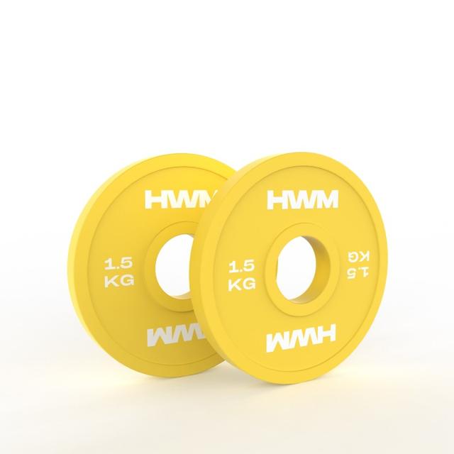 Par Discos Olímpicos Fraccionales 1.5kg / HWM®