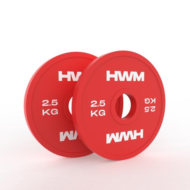 Par Discos Olímpicos Fraccionales 2.5kg / HWM®