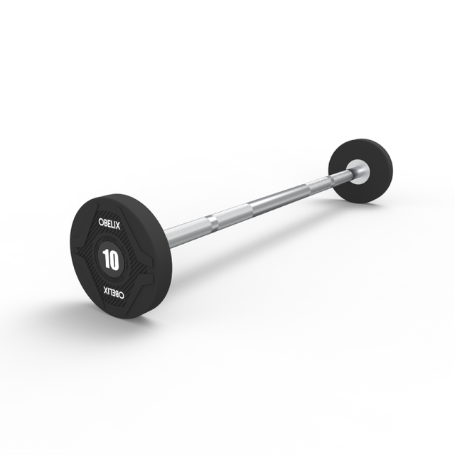 Barra Recta Peso Fijo PU 10kg / Obelix®