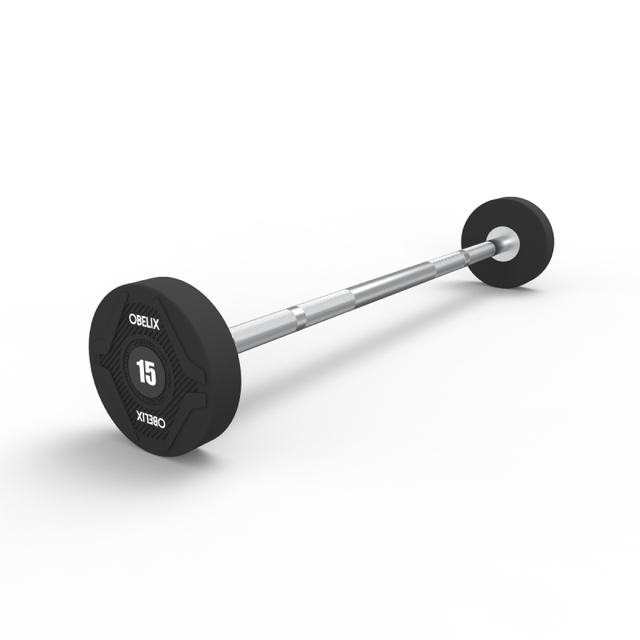 Barra Recta Peso Fijo PU 15kg / Obelix®