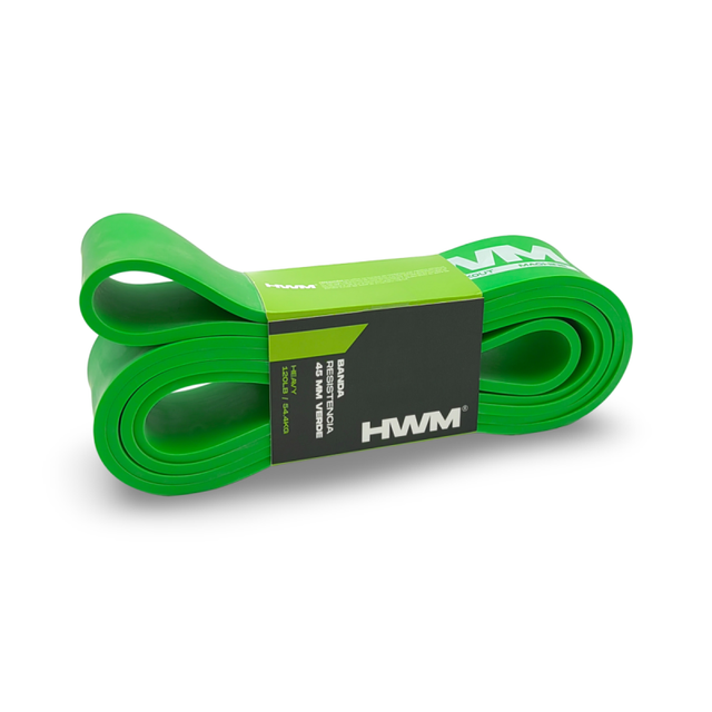 Banda de Resistencia Heavy 45mm 120Lbs Verde / HWM®