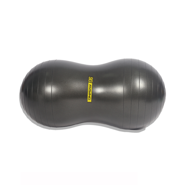 Balón Pilates Mani 90*45cm Negro / Rising