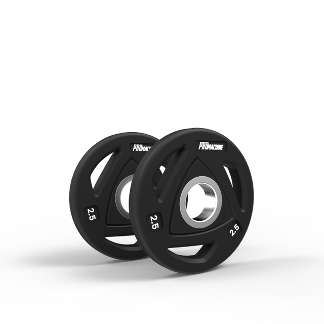 Par Discos Olímpicos Grip Rubber 2.5kg / PROmachine