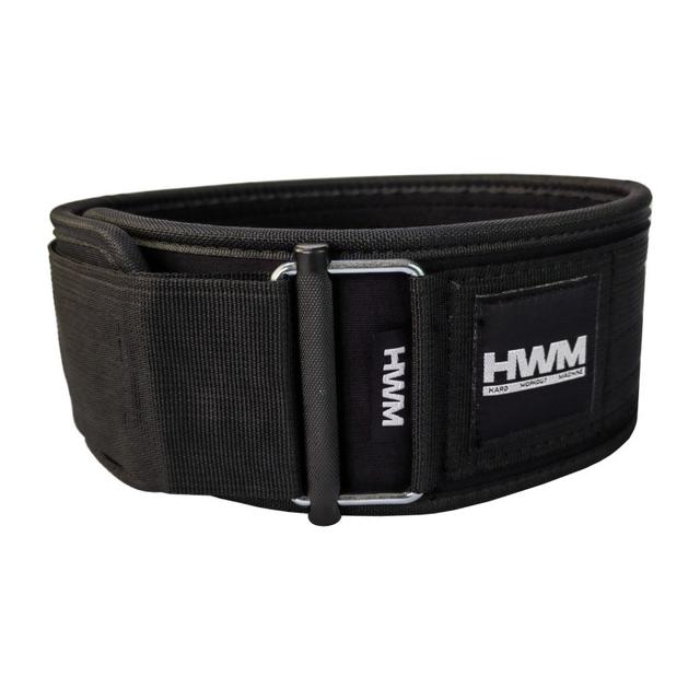 Cinturón de Levantamiento Straight Black / HWM
