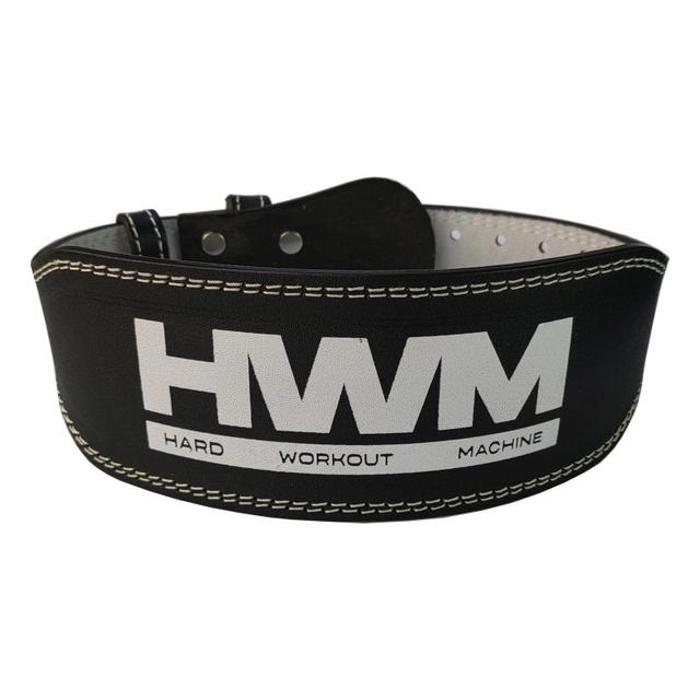 Cinturón de Levantamiento Black Leather / HWM
