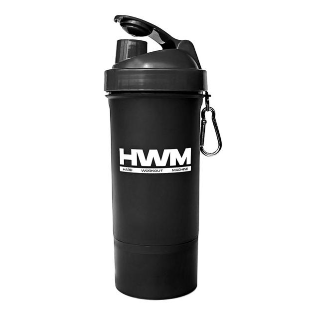 Shaker PVC 600ml Negro / HWM®