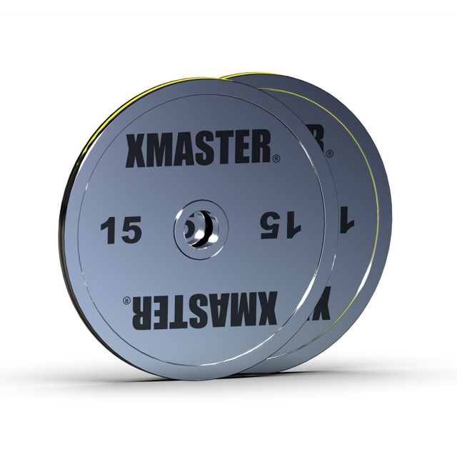 Par Discos Powerlifting Chromed Steel 15kg / XMASTER