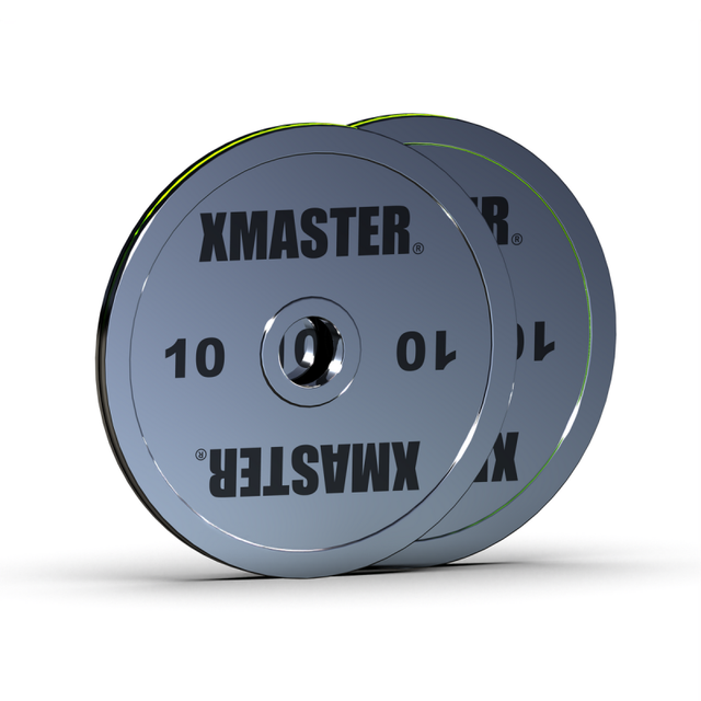 Par Discos Powerlifting Chromed Steel 10kg / XMASTER