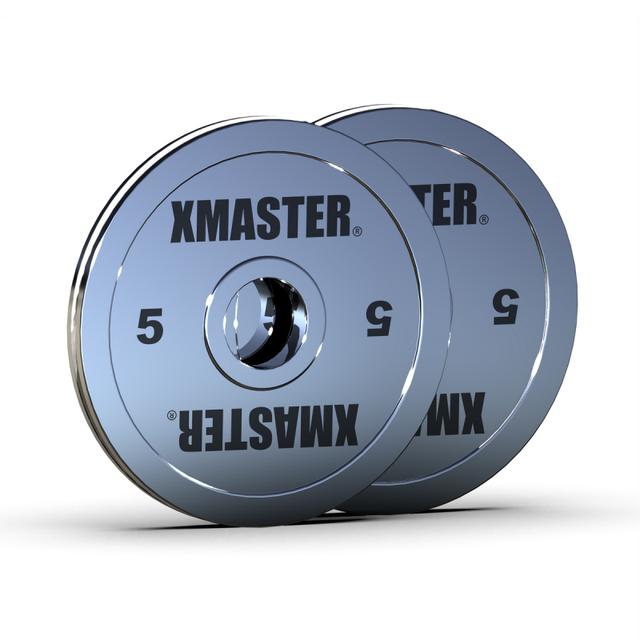 Par Discos Powerlifting Chromed Steel 5kg / XMASTER
