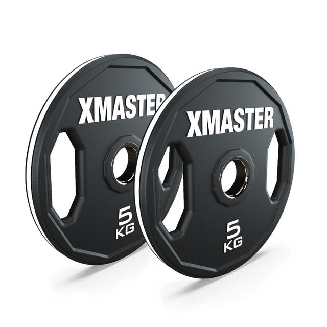 Par Discos Olímpicos Rubber Hand Grip 5kg / XMASTER