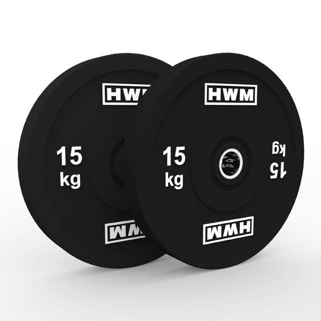 Par Bumper Plates Classic Black 15kg / HWM®