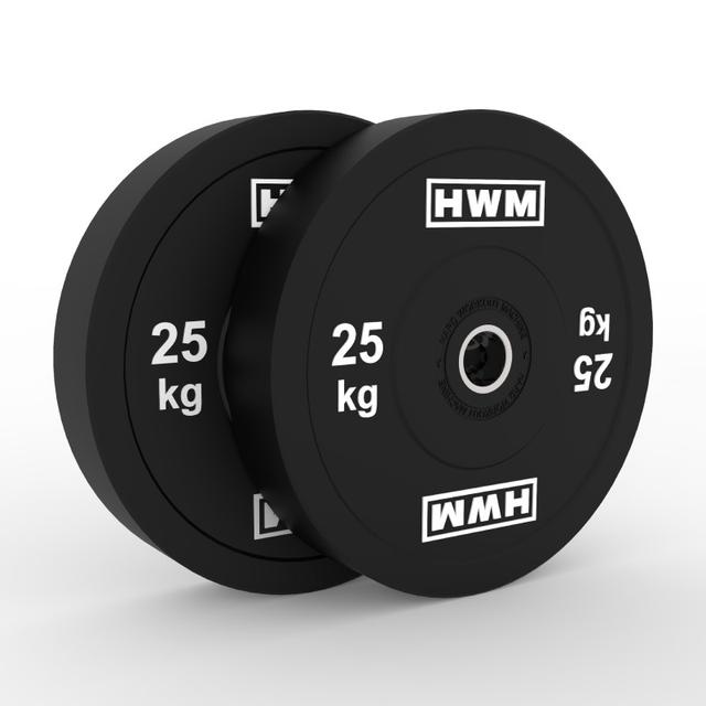 Par Bumper Plates Classic Black 25kg / HWM®