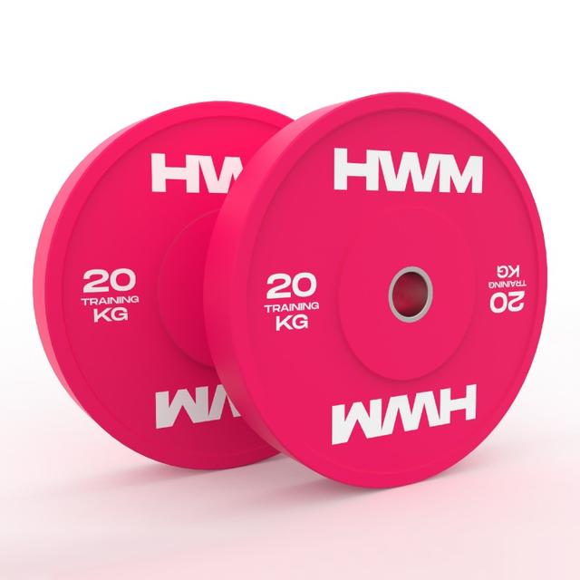 Par Bumper Plates Pink Color 20kg / HWM®
