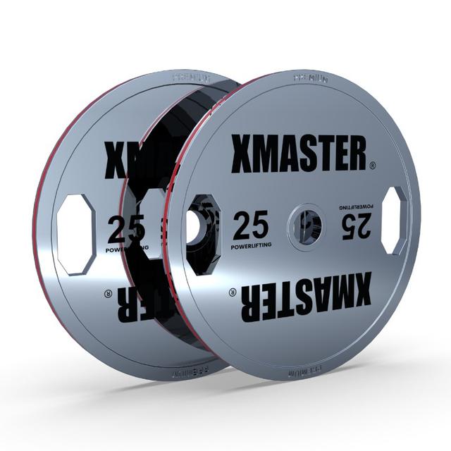 Par Discos Powerlifting Premium Grip 25kg / XMASTER