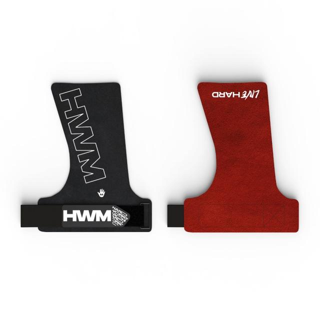Par Calleras Essentials Sin Orificios Negro/Rojo / HWM®