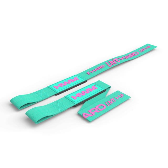 Par Correas de Levantamiento Hard 3.0 Turquesa / HWM®